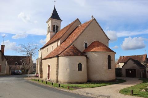 L'église Saint-Martin de Nohant-Vic