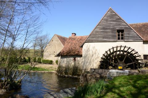 Le moulin d'Angibault à Montipouret
